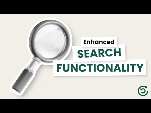 Comms: Enhanced Search