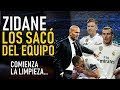 ¡DESPEDIDOS! ZIDANE LE COMUNICÓ CARA A CARA A ESTOS JUGADORES QUE NO SEGUIRÁN EN EL REAL MADRID