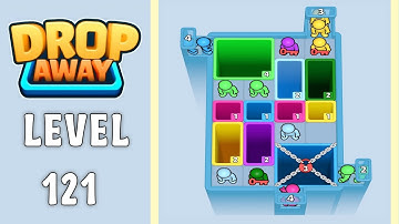 Drop Away level 121 gameplay solution