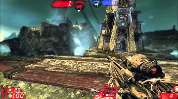 unreal tournament 3 CTF sniper gameplay