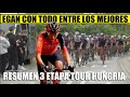 RESUMEN 3 ETAPA TOUR de HUNGRIA 2023 EGAN Bernal FEROZ BATALLA EN MONTAÑA