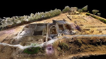 3D Point Cloud Animation - Roman Villa di Realmonte