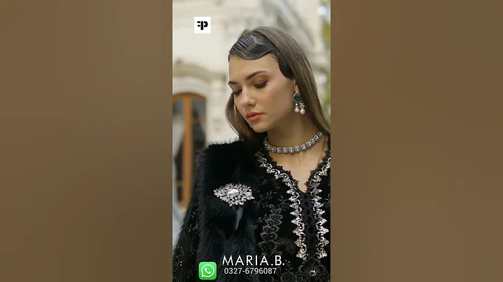 Maria B Linen 2023 Featuring Ayeza Wahaj #mariab #Linen #ayezakhan #wahajali