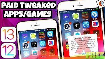 APP REVOKES FIXED! - INSTALL Paid Tweaked Apps/Games FREE iOS 13/12 NO JAILBREAK
