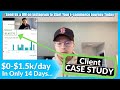 $0-$1.5k/DAY IN ONLY 14 DAYS (CASE STUDY) | Dropshipping Client Case Study | HOW TO DROPSHIP (2021)