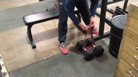 Band Set-Up for Bench Press & Squat
