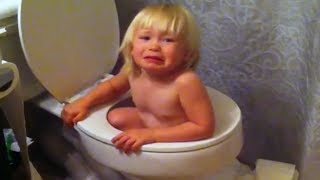 FUNNIEST TODDLERS GETTING STUCK FAILS COMPILATION! - IMPOSSIBLE LAUGH CHALLENGE!