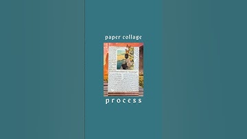 Collage art is such a powerful form of storytelling 🧡 #shorts #artshorts #artjournal #collage