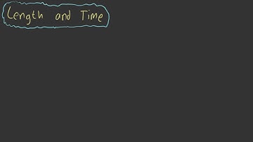 IGCSE Physics 1.1 - Block 1 - Length and Time