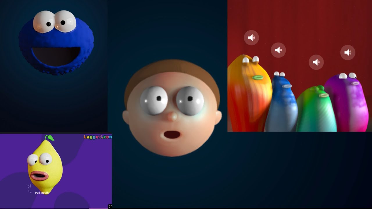 Elastic Man Lemon Opera Blob Opera Catch Cookies So Funny Gameplay