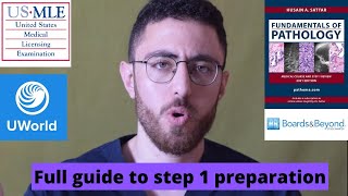How to start USMLE step 1 preparation