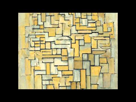 Piet Mondrian'ın "Kahverengi ve Gri Kompozisyon" İsimli Eseri (Sanat Tarihi )