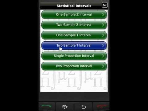 StatsPac  Statistical Intervals