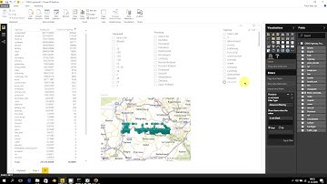 OSM Highway NL in PowerBI desktop