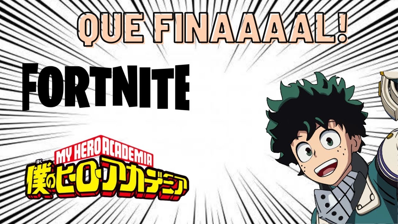 FINAL EPICO CON EL SMASH DE DEKU | Fortnite - YouTube
