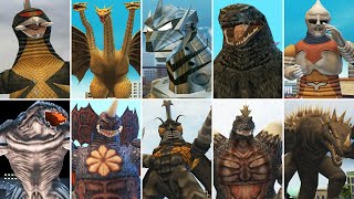 Godzilla: Save the Earth - All Monster Intros