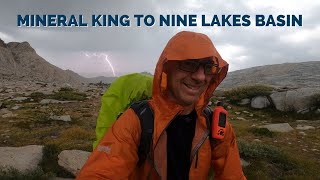 Mineral King Loop + 9 Lakes Basin Hike in 4K
