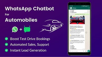 Build WhatsApp Chatbot For Automobile Bookings: Powered By AiSensy  #triny #chatbot #aisensy