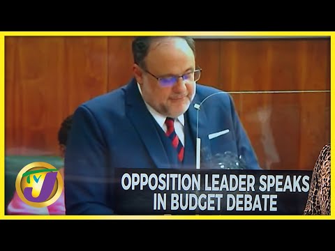 Opposition Mark Golding Speaks in Budget Debate 2022/2022 | TVJ News