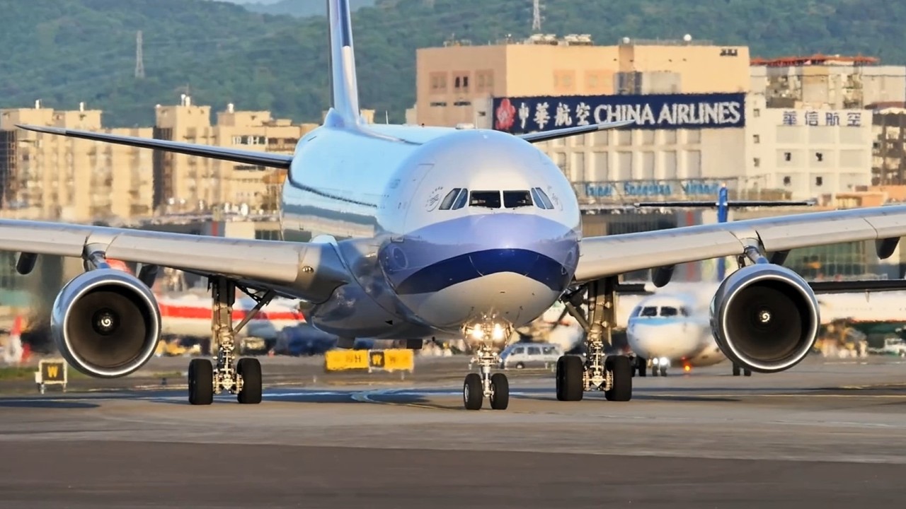 飛機起降特寫 22架次彙整｜臺北松山機場 Plane Spotting TSA/RCSS