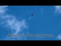 iPhone 15 Pro Max Zoom - Hawk Flying in Thermal Uplift 4K