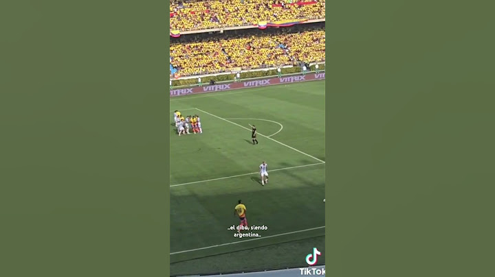 Primer gol Colombia Vs. Argentina Dibu, siendo Dibu. Sept 10 2024
