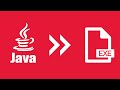 Crear ejecutable .exe y compartir nuestra aplicación JAVA.