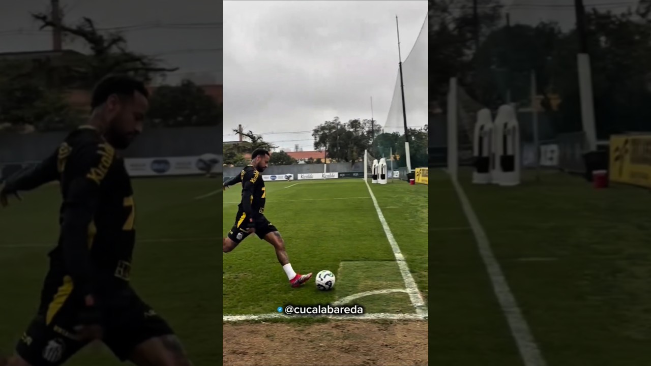 NEYMAR FAZ MÁGICA COM A BOLA 