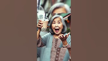 Bà Hai thách thức uống trà sữa#chatgpt #ai #aivietnam