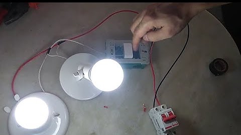 como fazer a Instalação de duas lâmpadas em um interruptor simples#um #viral #viralvideo