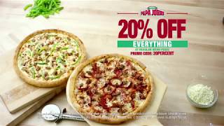 PAPA JOHNS VIRGINIA 20% OFF ITEMS Wealth