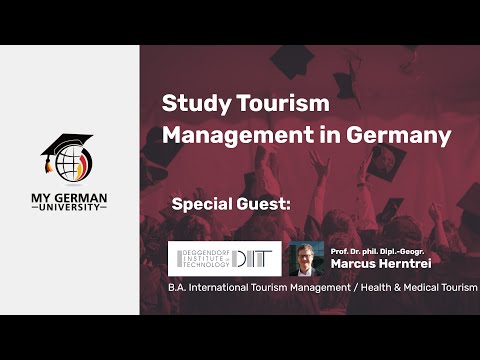 B.A. International Tourism Management/Health u0026 Medical Tourism at Deggendorf Institute of Technology