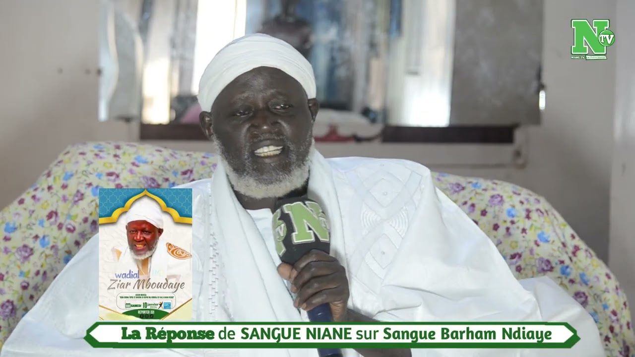 La réponse de SANGUE NIANE sur SANGUE Barham Ndiaye. ..jeureujéf ch Moussa Cisse 