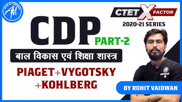 बाल विकास एवं शिक्षा शास्त्र CDP | PAIGET+VYGOTSKY+KOHLBERG