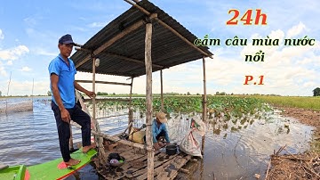 hành trình 24h cắm câu mùa nước nổi vùng biên giới campuchia/GIÓ LÀNG QUÊ