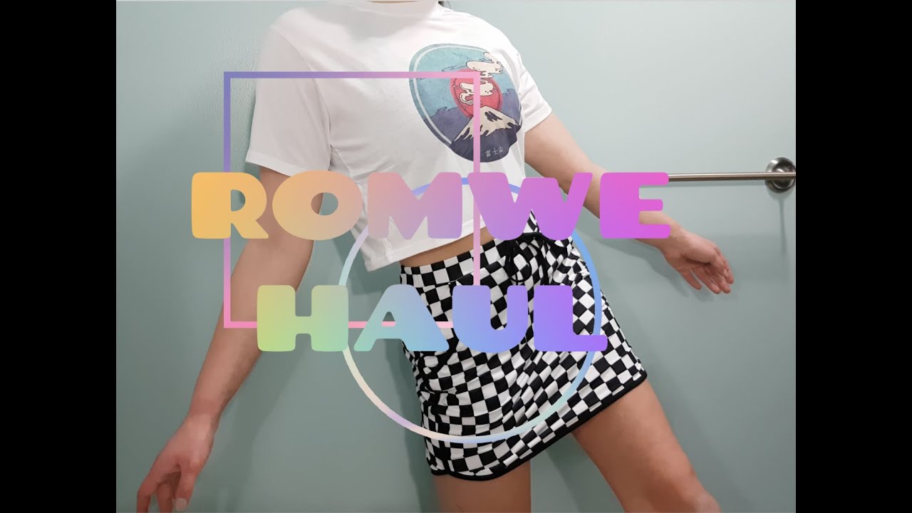 ROMWE SUMMER TRY ON HAUL 2020