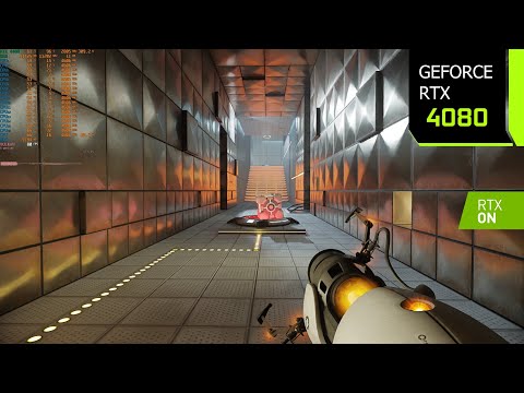 Portal with RTX | RTX 4080 4K, 1440p, 1080p DLSS 3 Frame Generation | Ray Tracing | i7 10700F