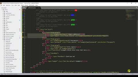 CREATE FORM USING BOOTSTRAP AND SEND INPUT DATA TO PHP | CodeHubs