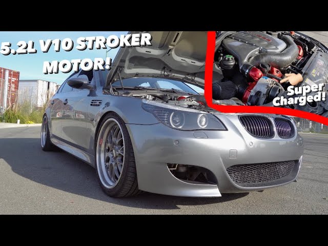 BMW M5 E60 With Supercharged V10 Making 700 HP Hits 211 MPH