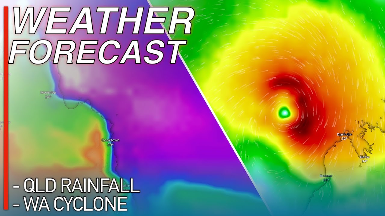 A Tropical Low and Heavy Rainfall Forecast to impact North Queensland ...
