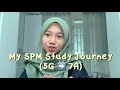 My SPM Study Journey (From 5G to 7A) | Last minute study