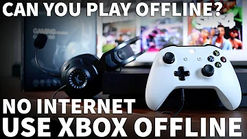 Mohu hrát hry pro Xbox bez internetu?