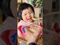 Grandpa just wants her to eat!😂 #baby #cute