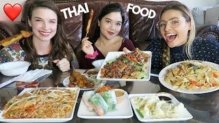 THAI FOOD MUKBANG W/ SONIA ELSIE!