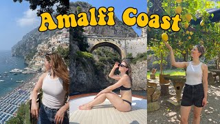 Full Amalfi Coast Experience 🍋 Positano, Amalfi Lemon Tour, boat rental, food, where to stay