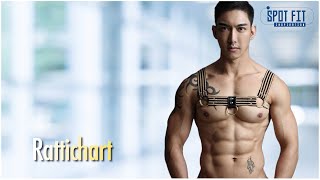 Shredded muscular male model from Thailand - Rattichart Saechua