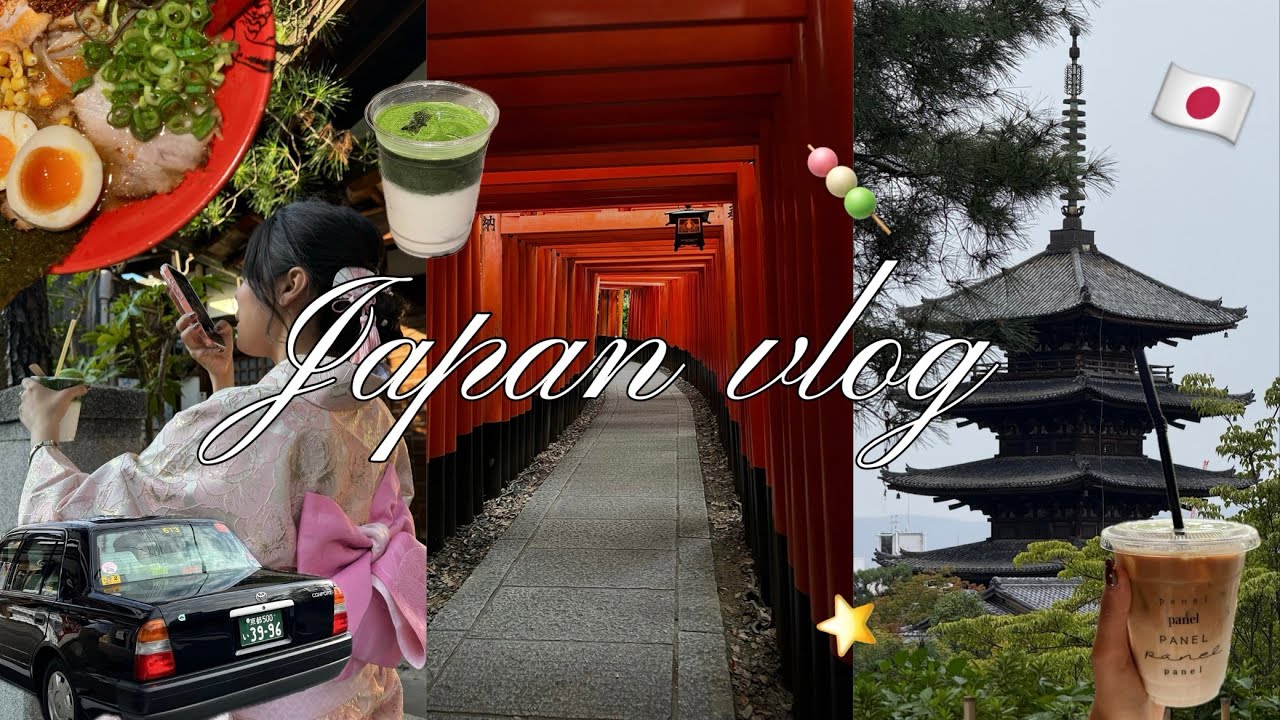 Japan vlog pt1 ミ☆ 🇯🇵🍡⭐️