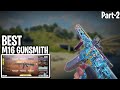 CODM ALL GUNS LOADOUT SERIES (PART2) | 27 Kills | High Damage M16 Gunsmith