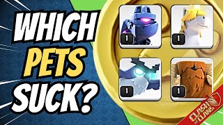 What are the WORST pets to upgrade in Clash of Clans?