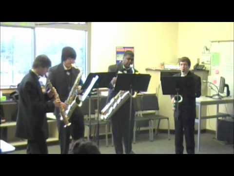 steilacoom high school sax quartet